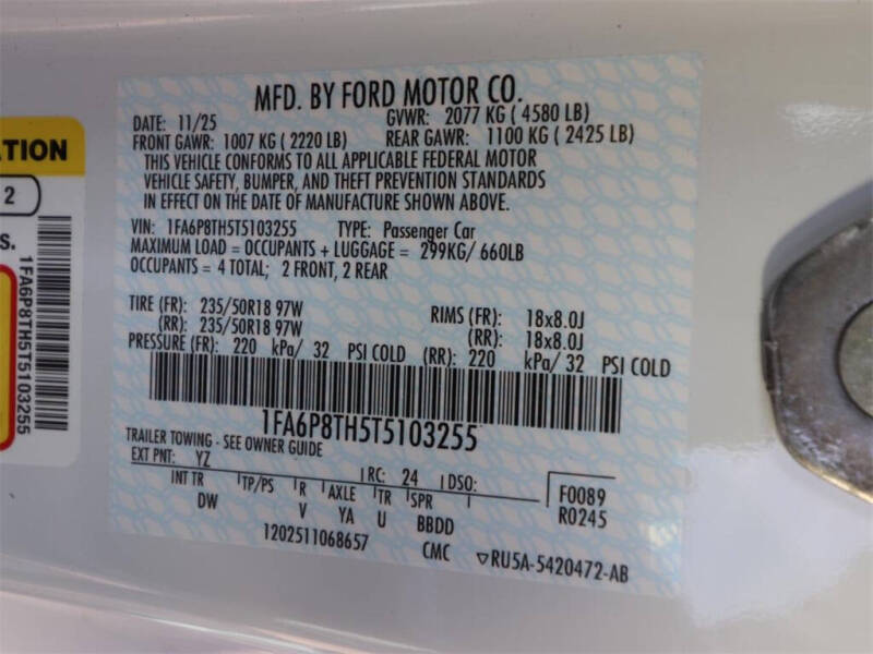 2026 Ford Mustang EcoBoost