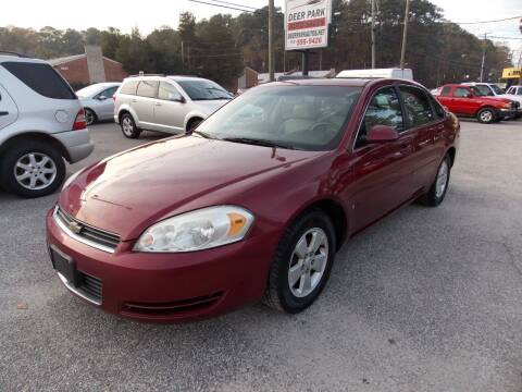 2008 Chevrolet Impala for sale at Deer Park Auto Sales Corp in Newport News VA