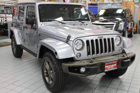 2017 Jeep Wrangler Unlimited for sale at Windy City Motors in Chicago IL