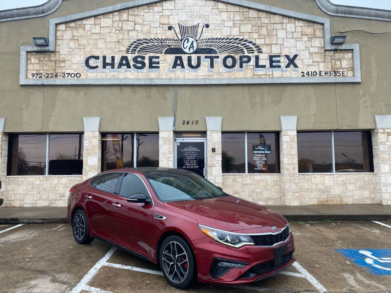 2020 Kia Optima for sale at CHASE AUTOPLEX in Lancaster TX