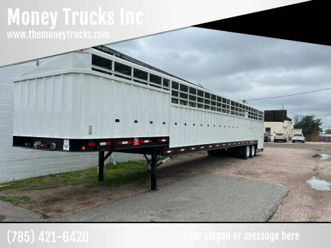 2023 Neville 53' Ground Load Cattle Trailer for sale at Money Trucks Inc in Hill City KS