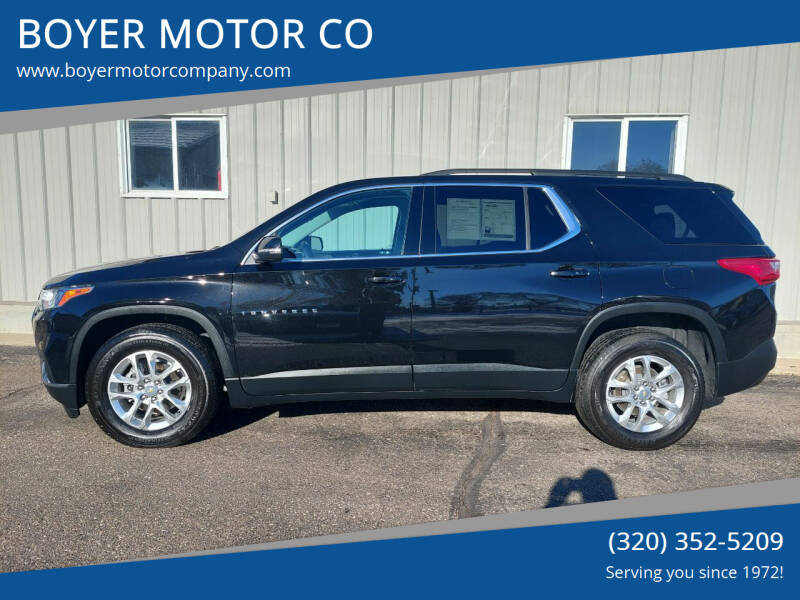 2021 Chevrolet Traverse for sale at BOYER MOTOR CO in Sauk Centre MN