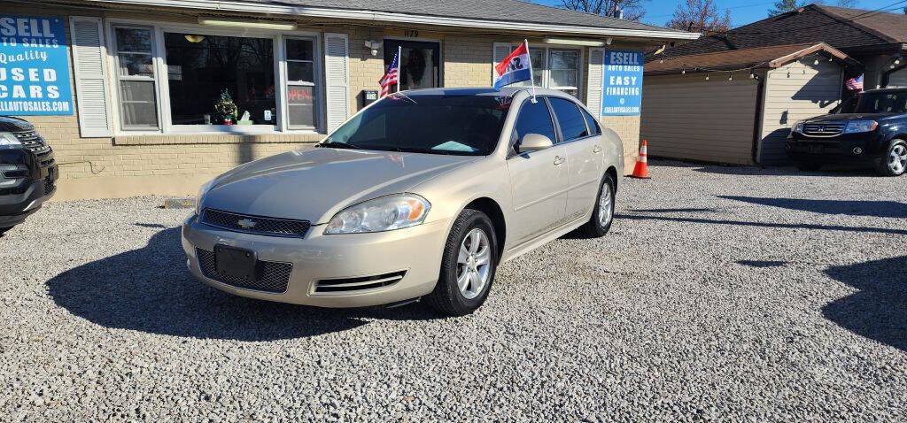 2012 Chevrolet Impala for sale at ESELL AUTO SALES in Cahokia, IL