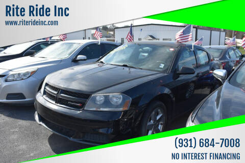 2014 Dodge Avenger for sale at Rite Ride Inc 2 in Shelbyville TN