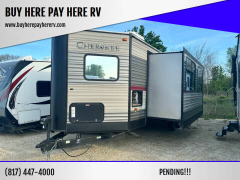 2018 Forest River Cherokee 274VFK for sale at BUY HERE PAY HERE RV in Burleson TX