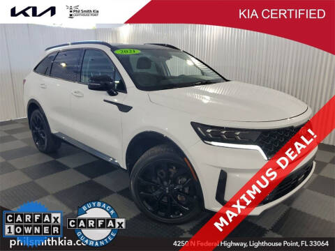 2021 Kia Sorento for sale at PHIL SMITH AUTOMOTIVE GROUP - Phil Smith Kia in Lighthouse Point FL