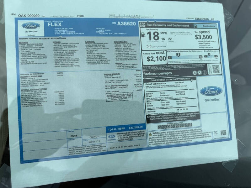 2019 Ford Flex SEL