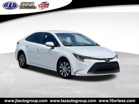 2022 Toyota Corolla Hybrid for sale at J T Auto Group - Taz Autogroup in Sanford, Nc NC