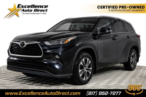 2022 Toyota Highlander for sale at Excellence Auto Direct in Euless TX