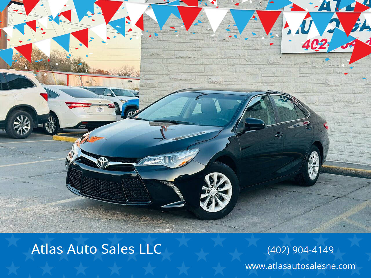 2015 Toyota Camry for sale at Atlas Auto Sales LLC in Lincoln, NE