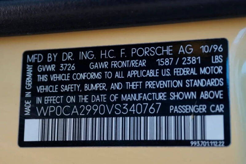 1997 Porsche 911