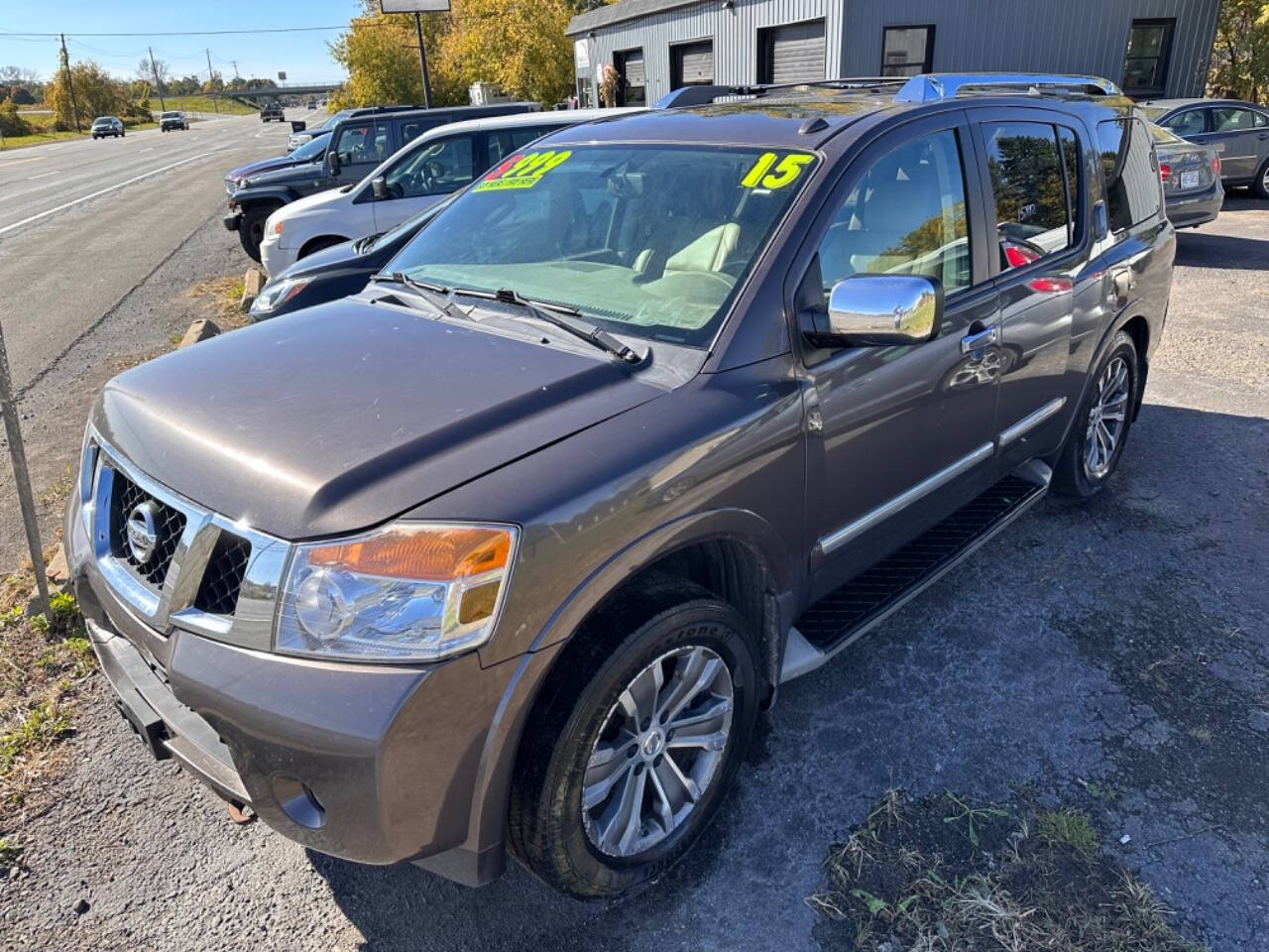 2015 Nissan Armada for sale at Public Auto Connect in Irving, NY