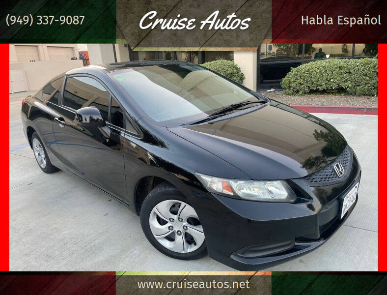 2013 Honda Civic for sale at Cruise Autos in Corona CA