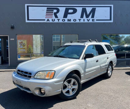 2005 Subaru Baja for sale at RPM Automotive LLC in Portland OR