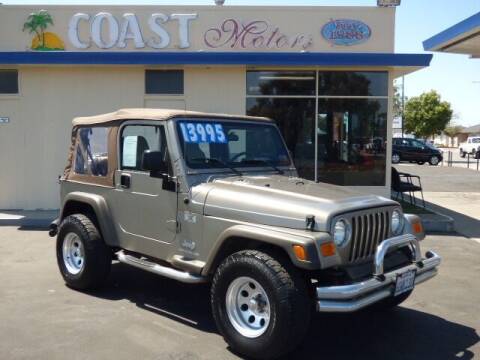 2006 Jeep Wrangler for sale at Coast Motors in Arroyo Grande CA