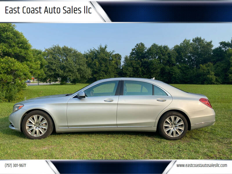 2014 Mercedes-Benz S-Class for sale at East Coast Auto Sales llc in Virginia Beach VA
