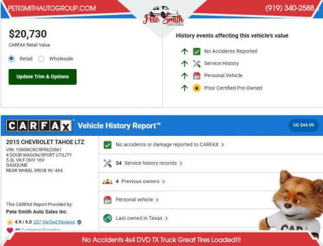 2015 Chevrolet Tahoe LTZ