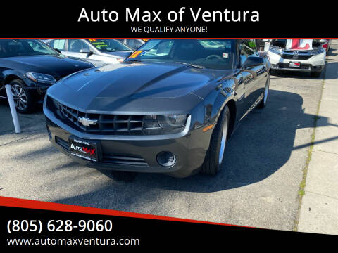 2012 Chevrolet Camaro for sale at Auto Max of Ventura in Ventura CA