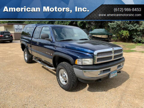 2000 Dodge Ram Pickup 1500 for sale at American Motors, Inc. in Farmington MN