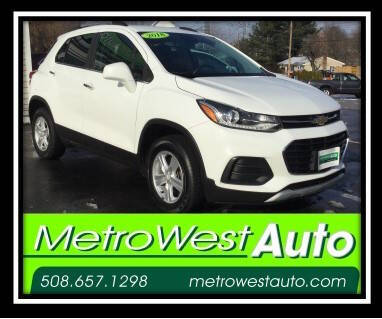 2018 Chevrolet Trax for sale at Metro West Auto in Bellingham MA