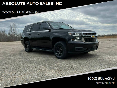 2018 Chevrolet Tahoe for sale at ABSOLUTE AUTO SALES INC in Corinth MS
