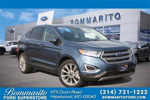2018 Ford Edge for sale at NICK FARACE AT BOMMARITO FORD in Hazelwood MO