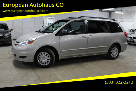 2006 Toyota Sienna for sale at European Autohaus CO in Denver CO