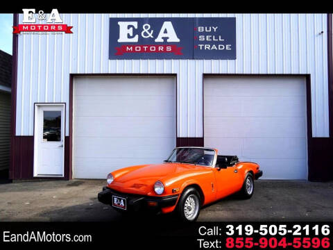1979 Triumph Spitfire Convertible for sale at E&A Motors in Waterloo IA