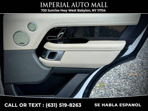 2018 Land Rover Range Rover HSE