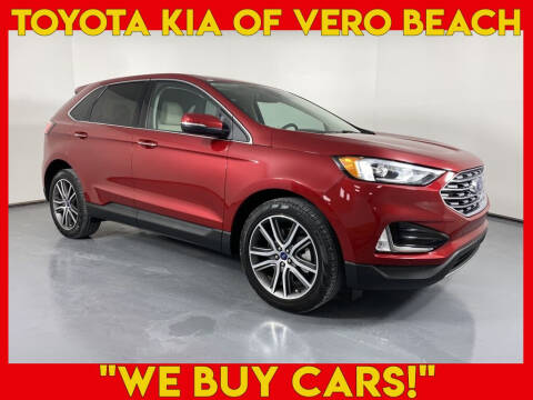 2021 Ford Edge for sale at PHIL SMITH AUTOMOTIVE GROUP - Toyota Kia of Vero Beach in Vero Beach FL