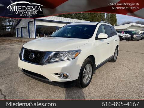 2016 Nissan Pathfinder for sale at Miedema Auto Sales in Allendale MI