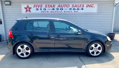2008 Volkswagen GTI for sale at 5 Star Auto Sales in Middletown OH