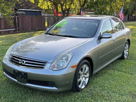 2006 Infiniti G35 for sale at Pasadena Used Cars in Pasadena TX