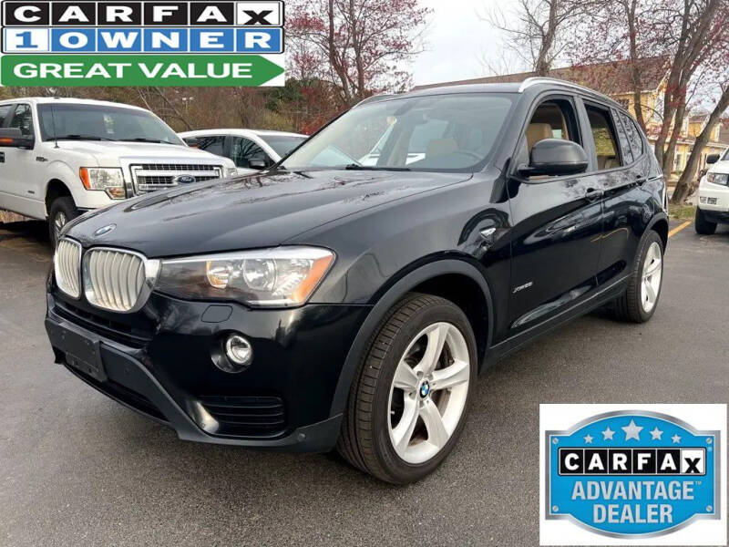 2017 BMW X3 for sale at RT28 Motors in North Reading MA