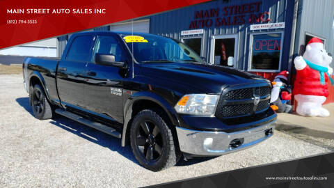 2016 RAM 1500 for sale at MAIN STREET AUTO SALES INC in Austin IN