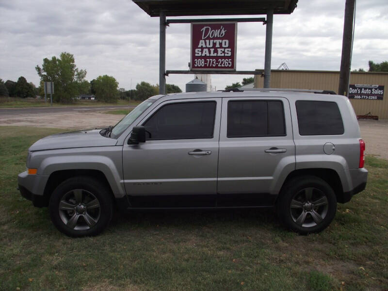 2016 Jeep Patriot for sale at Don's Auto Sales in Silver Creek NE