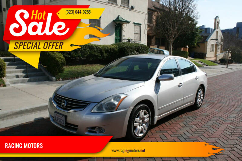 2012 Nissan Altima for sale at RAGING MOTORS in Los Angeles CA