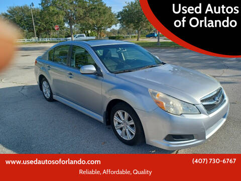 2012 Subaru Legacy for sale at Used Autos of Orlando in Orlando FL