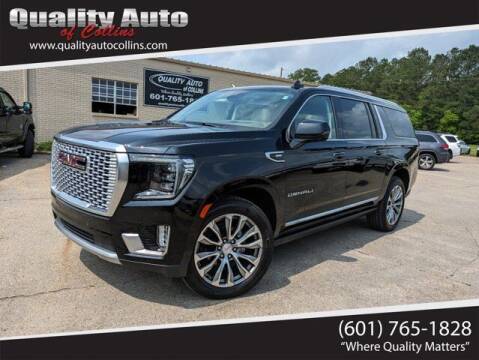 2021 GMC Yukon XL for sale at Quality Auto of Collins in Collins MS