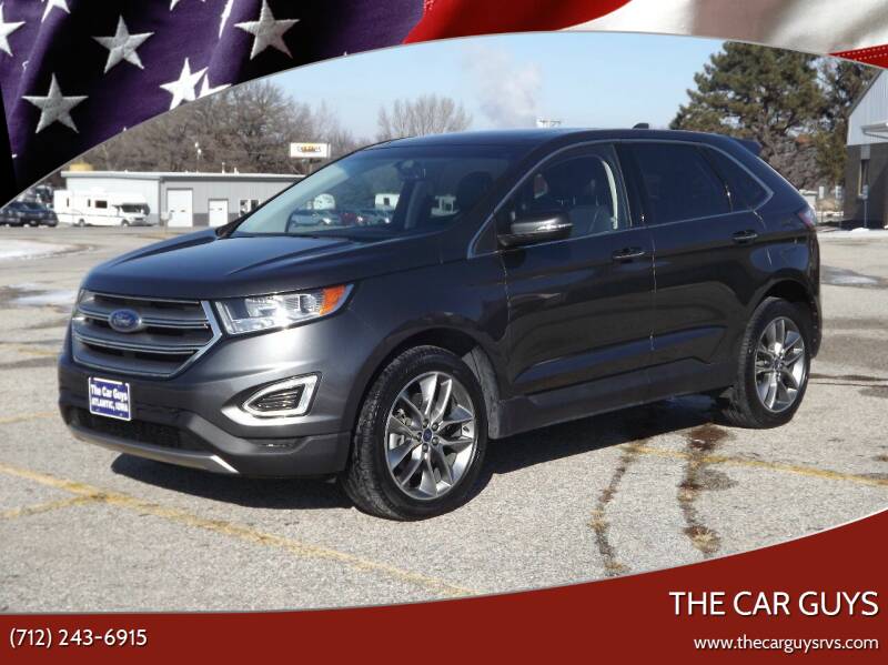 2017 Ford Edge for sale at The Car Guys RV & Auto in Atlantic IA