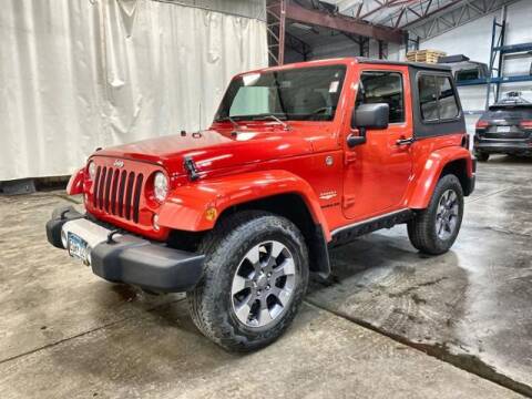 2014 Jeep Wrangler for sale at Waconia Auto Detail in Waconia MN