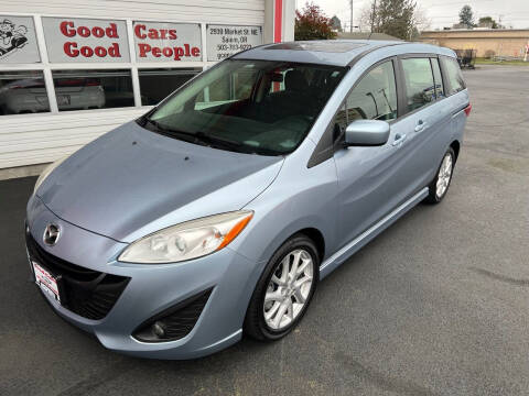 2012 Mazda MAZDA5 for sale at Good Cars Good People in Salem OR