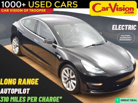 2019 Tesla Model 3 for sale at Car Vision of Trooper in Norristown PA