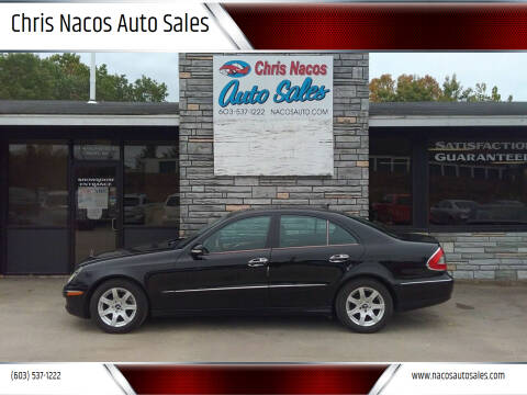 2008 Mercedes-Benz E-Class for sale at Chris Nacos Auto Sales in Derry NH