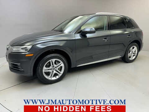 2018 Audi Q5 for sale at J & M Automotive in Naugatuck CT