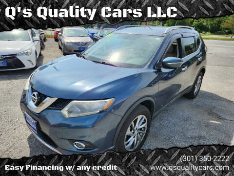 2014 Nissan Rogue for sale at Q's Quality Cars LLC in Capitol Heights MD