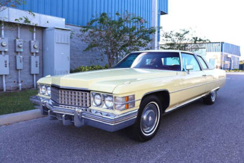 1974 Cadillac DeVille for sale at Classic Car Deals in Cadillac MI