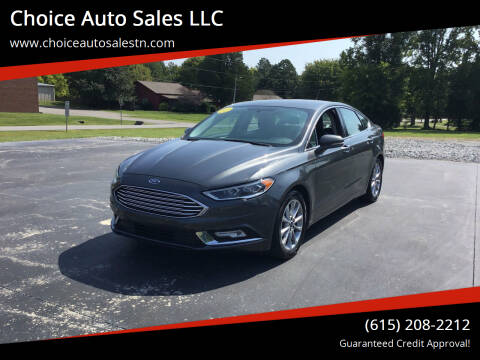 2017 Ford Fusion for sale at Choice Auto Sales LLC - Cash Inventory in White House TN