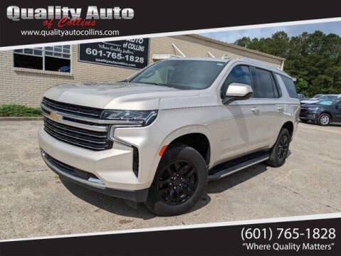 2021 Chevrolet Tahoe for sale at Quality Auto of Collins in Collins MS