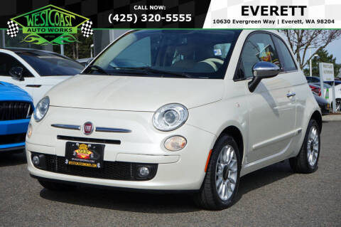 2013 FIAT 500c for sale at West Coast AutoWorks in Everett WA